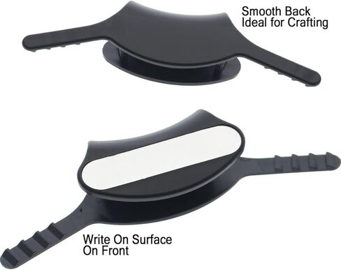 قطعة واحدة من علامة اسم سماعة الطبيب السوداء، علامة تعريف سماعة الطبيب، علامة تعريف شخصية مع ملصقات ملصقات، هدية عملية للممرضات والأطباء والأطباء البيطريين وطلاب الطب ملحقات سماعة الطبيب الطبية in Kuwait