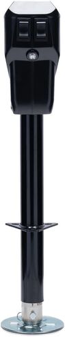 Bastion Distribution Power Tongue Jack | Electric or Manual Operation | A-Frame 3500LB Capacity | 12V | Front LED | for Trailers, Campers, and Boats in Kuwait