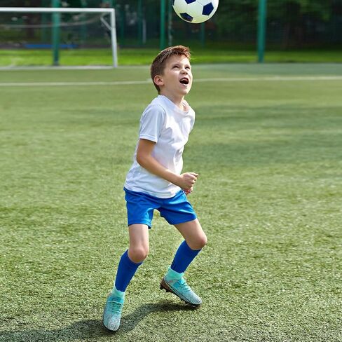 GINNI Kids Firm Ground Soccer Cleats Boys Girls Athletic Soccer Shoes Youth Outdoor Football Cleats Lightweight Breathable FG/AG Baseball Cleats Football Boots Shoes for Toddler/Little Kids/Big Kids in Saudi Arabia