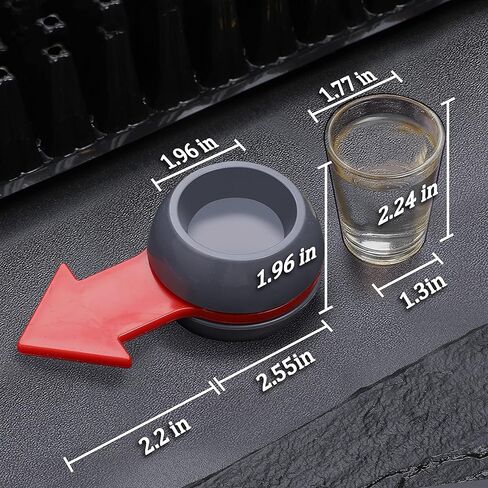 شوت سبينر، أدر اللقطة، نظارات صغيرة، أدر الزجاجة، لعبة ممتعة للحفلات، محمولة in Kuwait