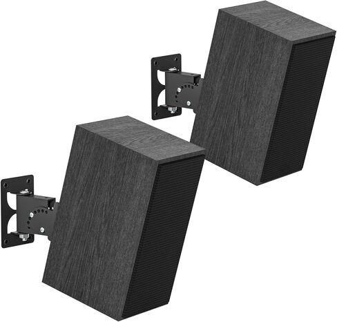 Adjustable Speaker Mount for R-50M RP-502S Klipsch Speaker Wall Mount, Metal Wall Speaker Mount Bracket for Klipsch Bookshelf Speaker Wall Mount Holds up 40 lbs with Hardware Kit for Space Saving in Kuwait