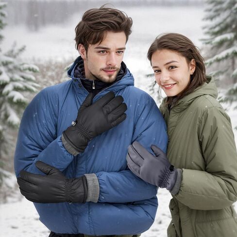 Sukeen -5℉ Winter Warm Gloves for Men Women,Windproof Ski Gloves Anti-slip Cold Weather Glove with Thick Plush for Outdoor in Saudi Arabia