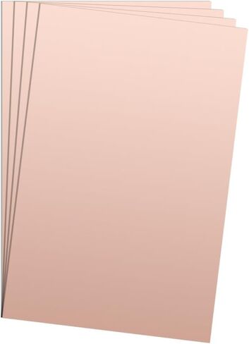 PATIKIL 8x12 inch Single Sided Copper Clad Laminate PCB, 4 Pcs 1.2mm Thickness FR4 Copper Plated Universal Circuit Prototype Board for Etching DIY PCB Kit in Saudi Arabia