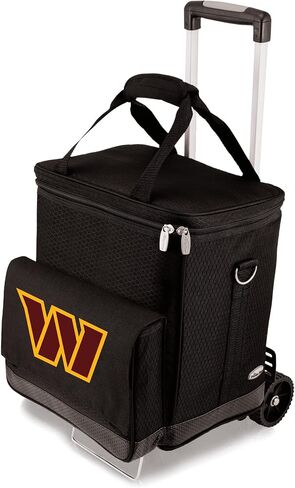 PICNIC TIME NFL Unisex-Adult NFL Cellar 6-Bottle Wine Carrier & Cooler Tote with Trolley in Saudi Arabia
