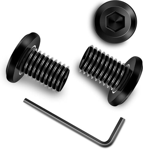 20Pcs M8 Bolt M8 x 30mm Flat Head Socket Cap Screw Bolts, M8 Screws Metric Bolt Kit, Stainless Steel Bolts 304, Black Oxide M8x1.25 Bolt by Marysino in Saudi Arabia