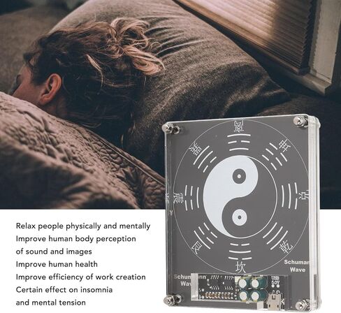 7.83HZ Ultra Low Frequency Pulse - Resonance Audio Resonator USB5V, Chladni Plate Frequencies Kit, Frequency Generator, Frequency Generator for Healing in Saudi Arabia