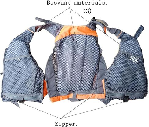 Fishing Life Jackets for Adults,Kayak Life Jackets for Adults,Multifunction Kayak Life Jackets for Adults Women,Kayak Life Jacket for Kayaking, Surfing, Paddle Boating in Saudi Arabia