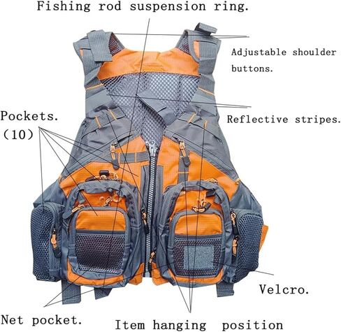 Fishing Life Jackets for Adults,Kayak Life Jackets for Adults,Multifunction Kayak Life Jackets for Adults Women,Kayak Life Jacket for Kayaking, Surfing, Paddle Boating in Saudi Arabia