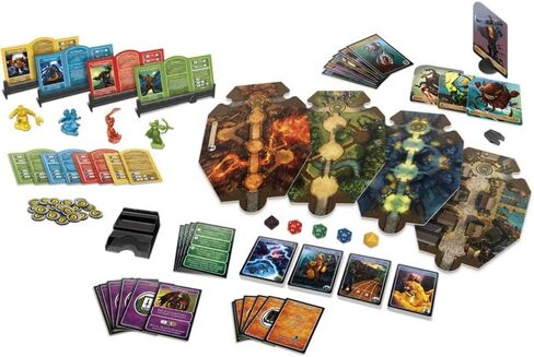 Dungeons & Dragons Adventure Begins, Cooperative Fantasy Board Game, Fast Entry to The World of D&D, Family Game for 2-4 Players, 10 and Up in Kuwait