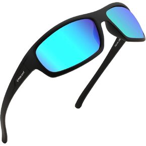 Karsaer Mar Polarized Sports Sunglasses,Ideal for Men and Women,for Fishing Running Kayaking Golf, UV Protection