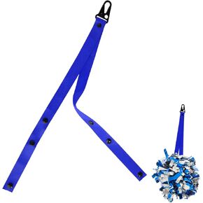 Pom Pom Holder, Adjustable Pom Holder for Backpack Cheer Cheerleading Pom Holder Cheer Pom Holder Custom Made Pom Holder Pom Poms Cheerleading Accessories for Teen Girls Sports