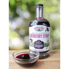 Elderberry Syrup - Zero Water Added Highly Concentrated Immune Support- Made from Cold Pressed Elderberry Juice - Powerful Immune support with an Amazing Flavor for both Kids and Adults