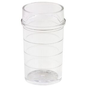 Caplugs Evergreen 127-0018-010 Standard Serum Sample Cup, Freestanding with Flat Bottom, 1000 Pack, Natural, Polystyrene, Capacity 2.5 mL, Specimen Collection, Sample Preservation, Analysis, Testing