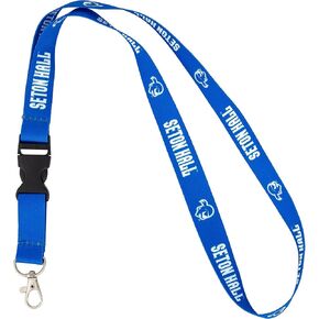 Desert Cactus Seton Hall University Lanyard SHU Pirates Car Keys ID Badge Holder Keychain Detachable Breakaway Snap Buckle (Blue)