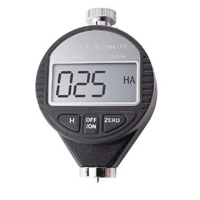 Digital Shore D Hardness Tester 0-100HA Durometer Meter for Hard Rubber Resin Acrylic Glass and Plastics Portable Durable Waterproof