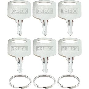 6 Pack DK1100 Toilet Paper Towel Dispenser Key Compatible with Tork SCA Tissue Roll Toilet Hand Towel Soap Dispensers
