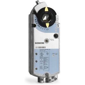 Siemens Spring Return Electric Damper Actuator, 0 to 10 Vdc, Plenum Cabling
