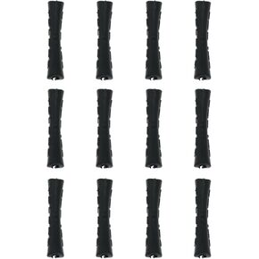 RLECS 12PCS Brake Cable Frame Protectors Bicycle Frame Protectors Brake Cable Frame Protectors Rubber Sleeves For Mountain Road Bikes Folding Bikes Shift Brake Cable Rubber Sleeve Black