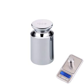 100g / 200g Calibration Weights, Scale Calibration Weight Set for Digital Scale Balance, Iron Plating Small Weight