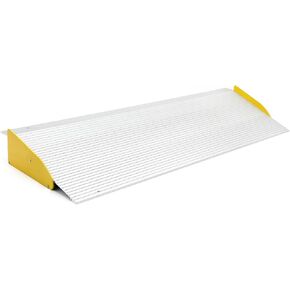 Entry Ramp for Doorway with Non-Slip Surface, Aluminum Threshold Ramp 2 Inch Rise for Wheelchairs, Scooters, Power Chairs, 880 LBS Load Capacity
