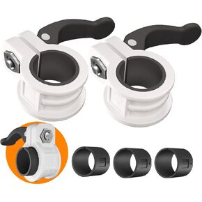Mini Barbell Clips 1 inch I Multi-Size Adjustable Barbell Collar I 1 inch Barbell ClampsIQuick Release Weight Clips Pair of Locking for Dumbbell Bar