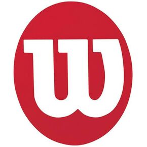 WILSON Sporting Goods Plastic Stencil, Red