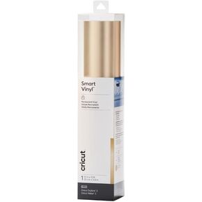 Cricut Smart Permanent Vinyl (13 in x 12 ft, Matte Metallic Champagne) for Explore and Maker 3 - Matless cutting for long cuts up to 12ft