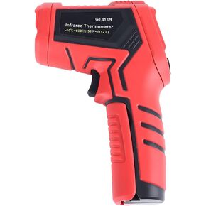 Industrial Infrared Thermometer Temperature Gun, -58°F-1112°F High Temperature Meter 12:1 Distance Spot Ratio Thermometer Tester