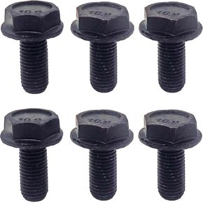 WIROJ Hex Head Crank Arm Bolts 8mm x 15mm, Pack of 6