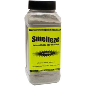 SMELLEZE Natural Universal Spill & Smell Absorbent: 2 lb. Granules Clean Any Spill & Odor