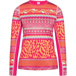 Kari Traa Lilja Long Sleeve Women's Base Layer Top - Fitted 100% Recycled Polyester Knit Thermal Top