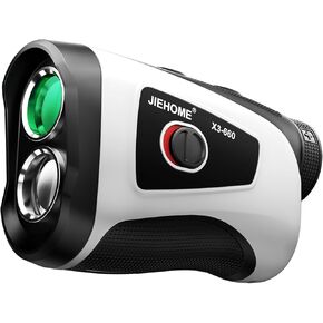 Golf Rangefinder with Slope, 660 Yards Range Finder Golfing, 7X Magnification Laser Rangefinders with Magnetic, Flag Pole Locking, Vibration, Rechargeable Rangefinder for Tournament Legal