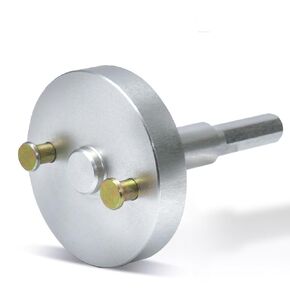 Sealant Mixer Compatible with SEMKIT Sealant Tubes, 1/4" Shank Sealant Mixer for Sealant Tubes, 2 Threaded Dowels