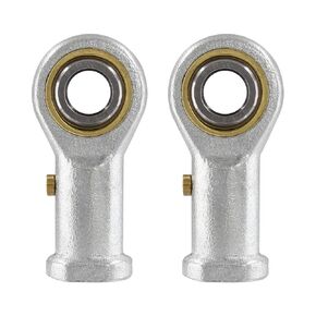 PHSB6 Rod End Bearings 3/8" Bore Pre-Lubricated Bearings 3/8-24 Female Thread Right Hand, 2pcs