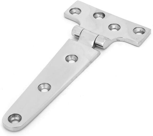 مفصلات على شكل حرف T، مفصلات على شكل حرف T سميكة من الفولاذ المقاوم للصدأ على شكل حرف T ملحقات بوابة باب المنزل 151 * 75 * 4.5 مم in Kuwait