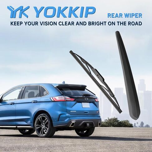 ممسحة الزجاج الأمامي الخلفية، بديلة لـ 2013-2023 Ford Escape، 2011-2023 Explorer، Lincoln MKX، MKC - مجموعة غطاء ذراع الممسحة الخلفية، جميع المواسم - Factory OE BB5Z17526C in Kuwait