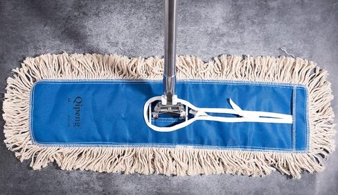 Microfiber Dust Mop Head Refills Pack of 2 for Hardwood Tile Laminate & Stone Floors (24'') in Kuwait