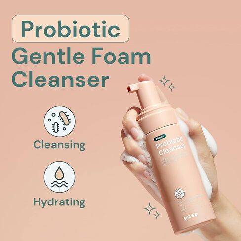 Ease - Probiotic Cleanser, Intimate Foaming Feminine Wash, Gentle Feminine Care Formula for Itching and Discomfort, Soothing and Hydrating pH Balance Feminine Wash, 150 ml, Fragrance-Free in Saudi Arabia