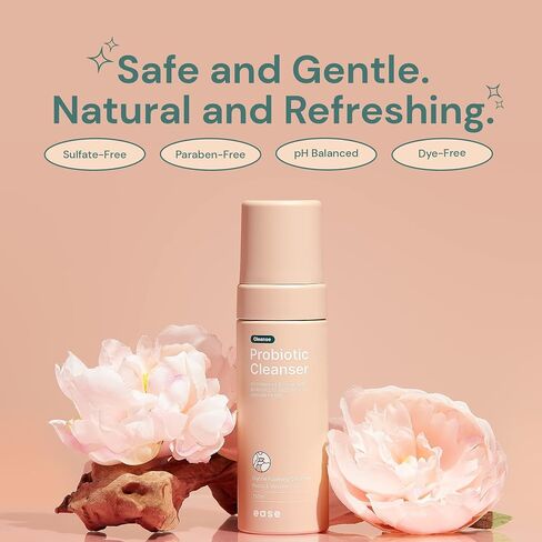 Ease - Probiotic Cleanser, Intimate Foaming Feminine Wash, Gentle Feminine Care Formula for Itching and Discomfort, Soothing and Hydrating pH Balance Feminine Wash, 150 ml, Fragrance-Free in Saudi Arabia