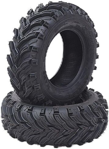 Set of 2 Petyee 27x9-14 ATV/UTV Tires 6Ply 27x9x14 Off-Road Tires Tubeless in Saudi Arabia