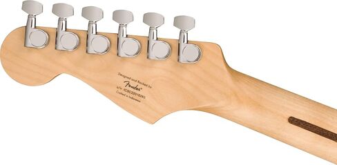 Squier Sonic Stratocaster Electric Guitar, with 2-Year Warranty, Black, Maple Fingerboard, White Pickguard in Kuwait