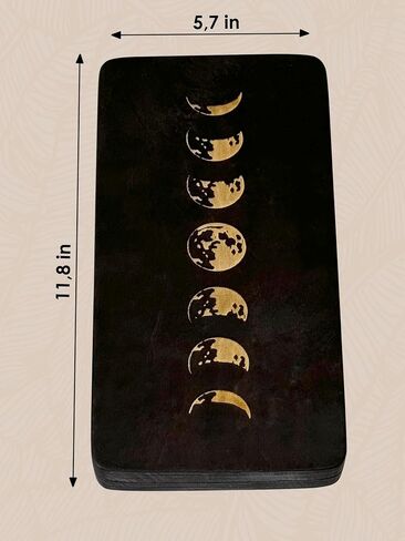 Sadhu board, Wooden Yoga Board for Acupressure and Meditation with Nails for Deep Tissue Massage, Acupuncture Massage, Nails Distance 0.39 In (10 mm) in Saudi Arabia
