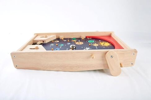 PINTOY® Solid Wood Tabletop Soccer and Pinball Double-Sided Oversized Game Board - Smooth Wooden Controls - All Pieces Included - Ages 3-10 - P6003 in Saudi Arabia