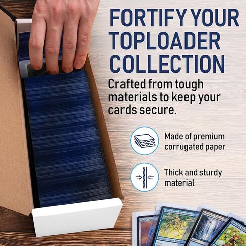 Premium Cardboard Trading Card Storage Box For Sports, TCG, Gaming MTG. in Kuwait