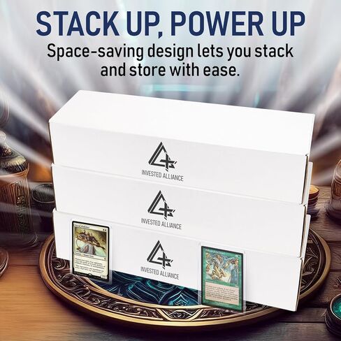 Premium Cardboard Trading Card Storage Box For Sports, TCG, Gaming MTG. in Kuwait