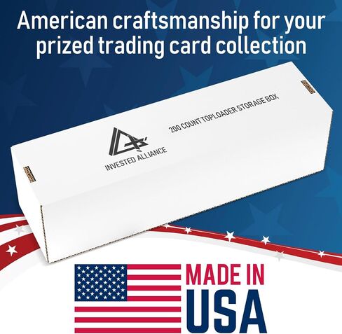 Premium Cardboard Trading Card Storage Box For Sports, TCG, Gaming MTG. in Kuwait
