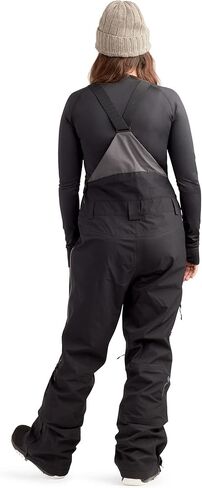 Dakine Womens Stoker Gore-Tex 3-Layer Ski/Snowboard Bibs, Black, Medium in Saudi Arabia