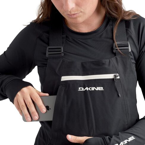 Dakine Womens Stoker Gore-Tex 3-Layer Ski/Snowboard Bibs, Black, Medium in Saudi Arabia