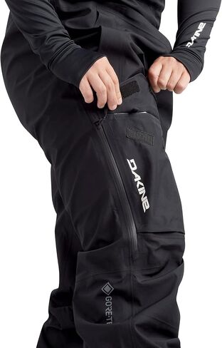 Dakine Womens Stoker Gore-Tex 3-Layer Ski/Snowboard Bibs, Black, Medium in Saudi Arabia