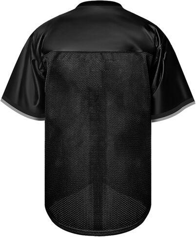 Atonmore Men Blank Plain Football Jersey, Adult Hip Hop Hipster Short Sleeve Mesh Pullover Shirts,Custom Uniforms for Party in Saudi Arabia